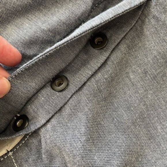 rag & bone Chambray Flat Front Twill Shorts - Picture 10 of 10